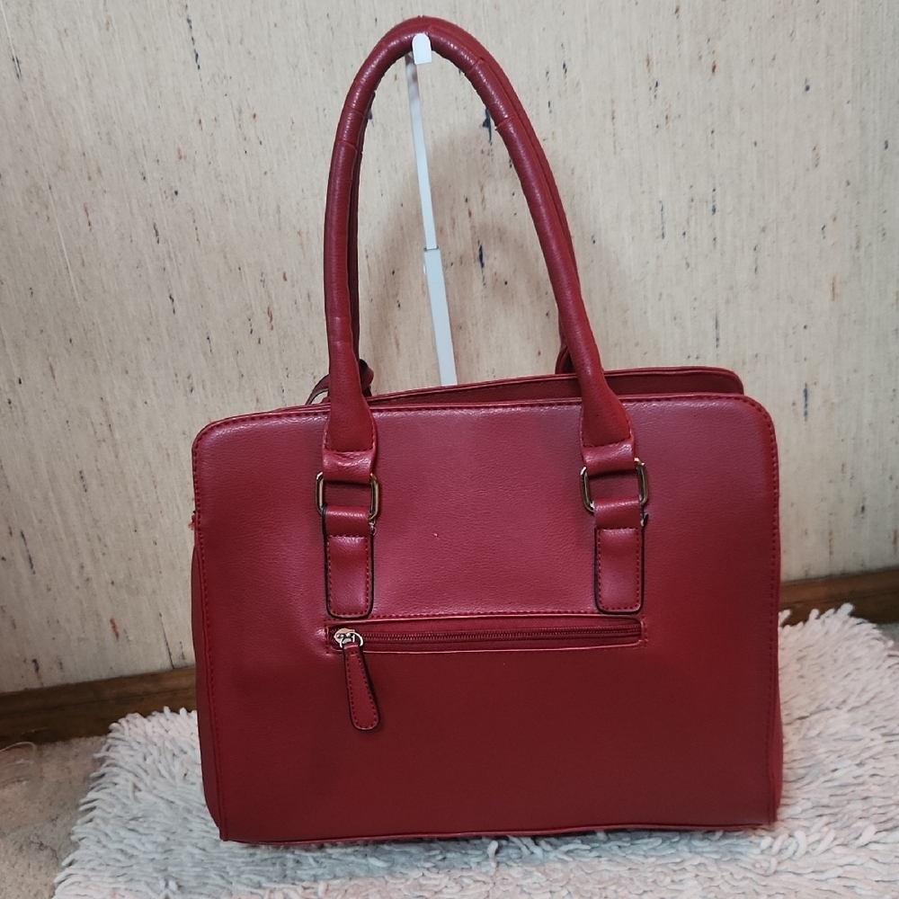 Christian Lacroix Red Quilted Handbag - Picture 2 of 9